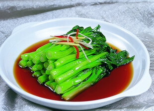 白灼菜心