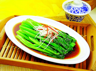 白灼广东菜心