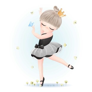 跳舞的小公主