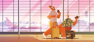 古代人物奏乐场景