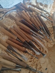 多样雕刻工具展示