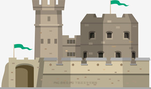 中世纪风格城堡建筑