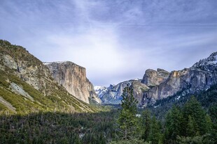 壮丽山谷自然风光美景