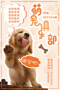 萌宠俱乐部可爱小狗形象