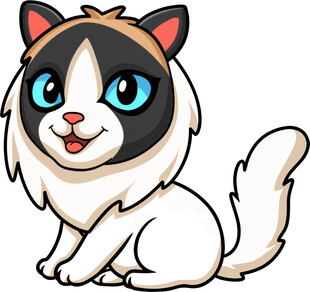 可爱卡通猫咪形象