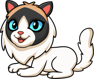 可爱卡通猫咪形象