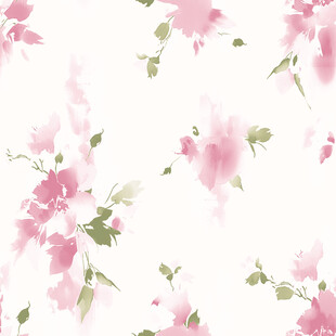 粉色花卉图案背景