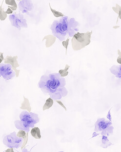 淡紫色花卉图案背景