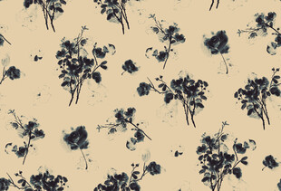 复古花卉图案背景