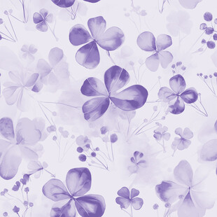 淡紫色花卉图案背景
