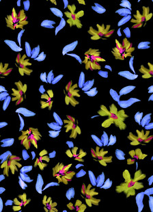 多彩花卉图案背景