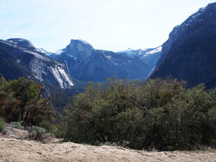 壮丽山景与植被