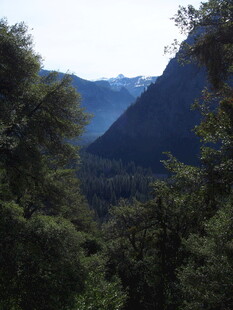 山林间的壮丽山景