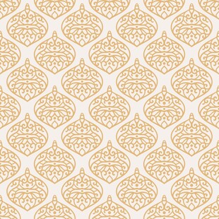 复古金色几何花纹图案