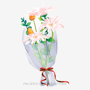 手捧花