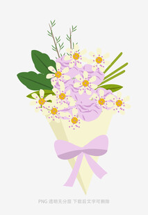 手捧花
