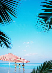 夏日海报背景