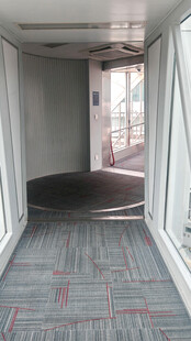 空旷走廊室内空间场景