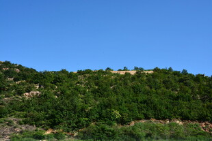 青山蓝天美景