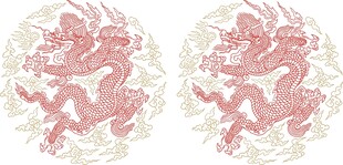 传统龙纹