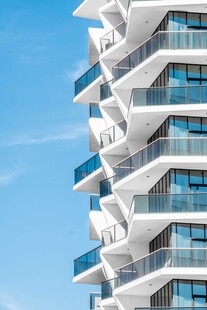 现代高层公寓建筑外观