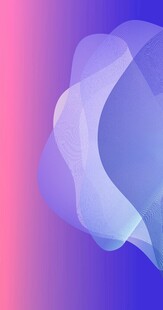 梦幻渐变流体抽象图案