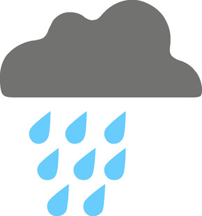 下雨天气图标