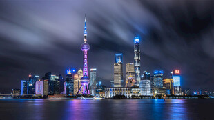 上海外滩璀璨夜景