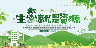 环保展板
