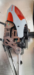 飞机模型头部展示