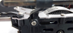 精致飞机模型细节特写