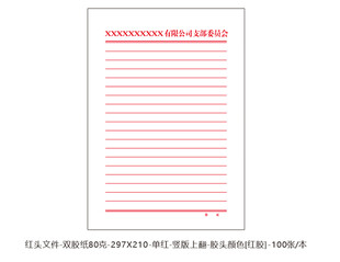 公司支部红头文件