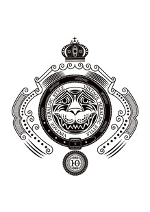 复古华丽徽章图案设计