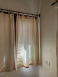 简约室内窗帘场景展示