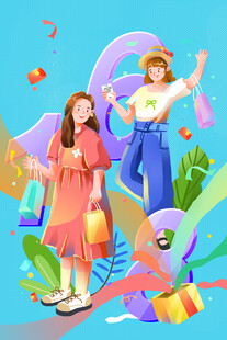 青春少女的多彩时尚瞬间