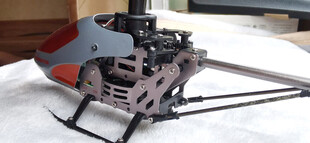 遥控直升机模型展示