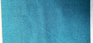 蓝绿色纹理布料特写