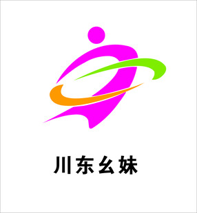 川东幺妹品牌标志设计
