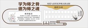 学校文化墙 教师文化墙