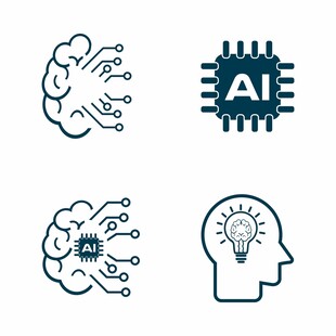 AI人工智能图标