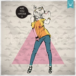 时尚卡通女孩造型展示