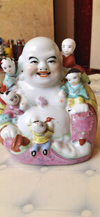 福禄寿三星陶瓷摆件