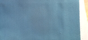 蓝色布料纹理特写