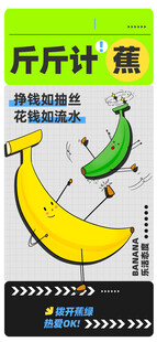 香蕉秤重图