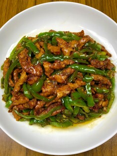 青椒炒肉丝
