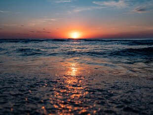 海边日落美景