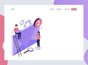 网页设计场景图