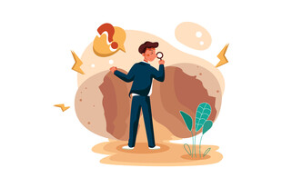 商务人士畅想美好未来