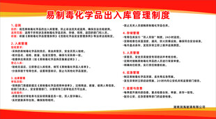 易制毒化学品管理制度