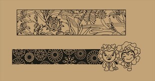 药箱花纹